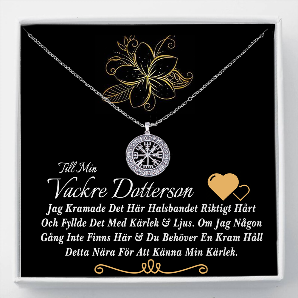 Gåva från mor- och farföräldrarna - fylld med min kärlek och mitt ljus - länkat hjärthals