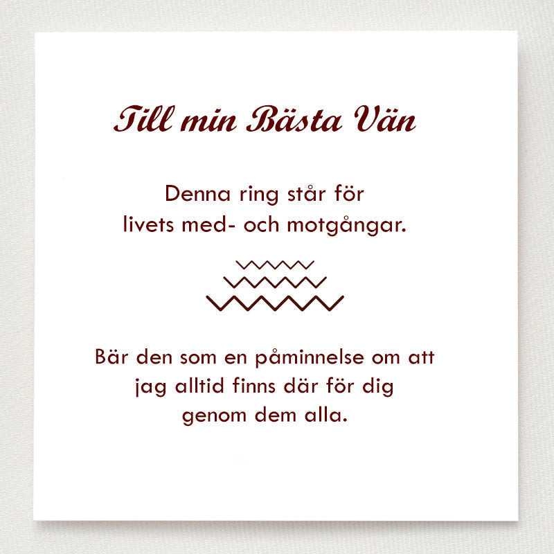 Med- Och Motgångar Ring