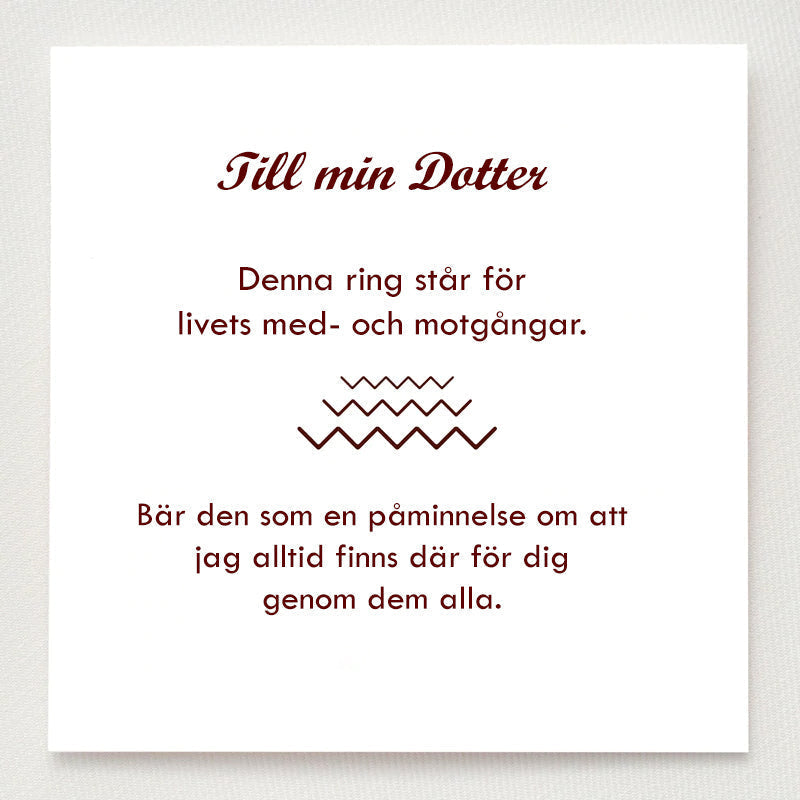 Med- Och Motgångar Ring