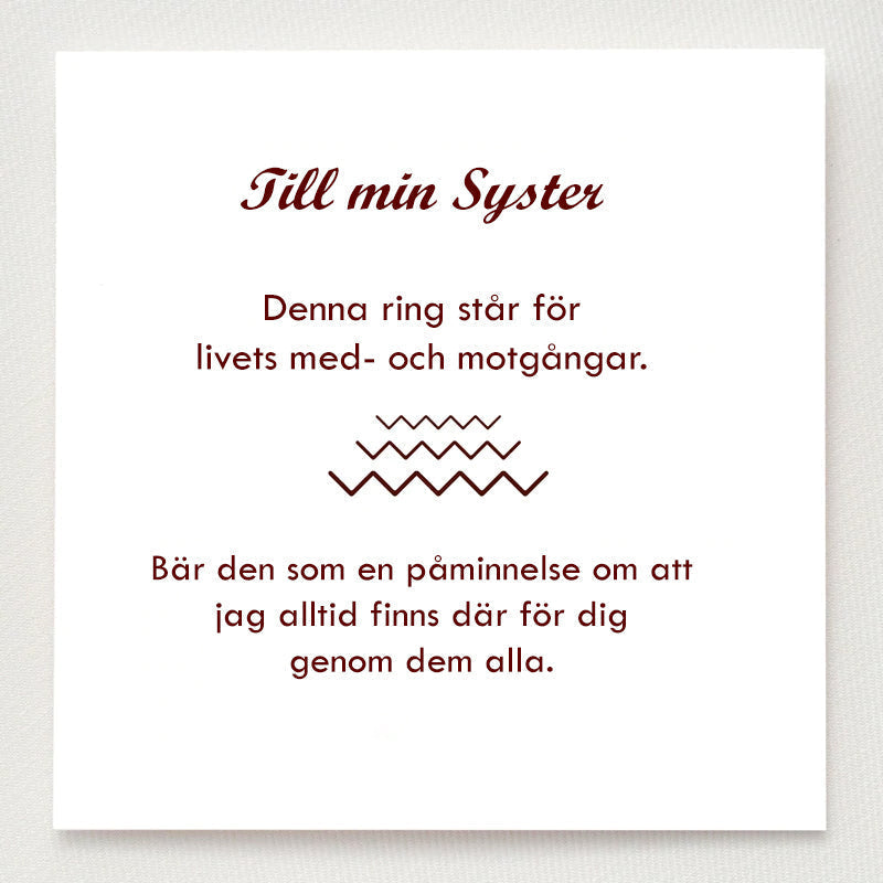 Med- Och Motgångar Ring