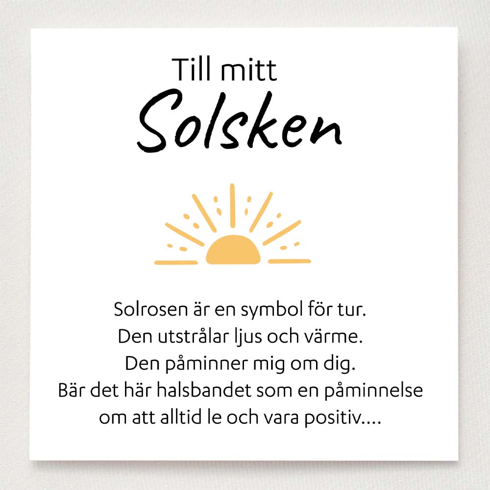 Solrossmycken - du är min solstråle