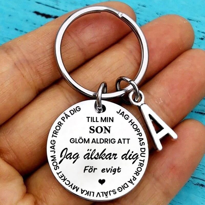 Familjenyckelring - För Son och Dotter