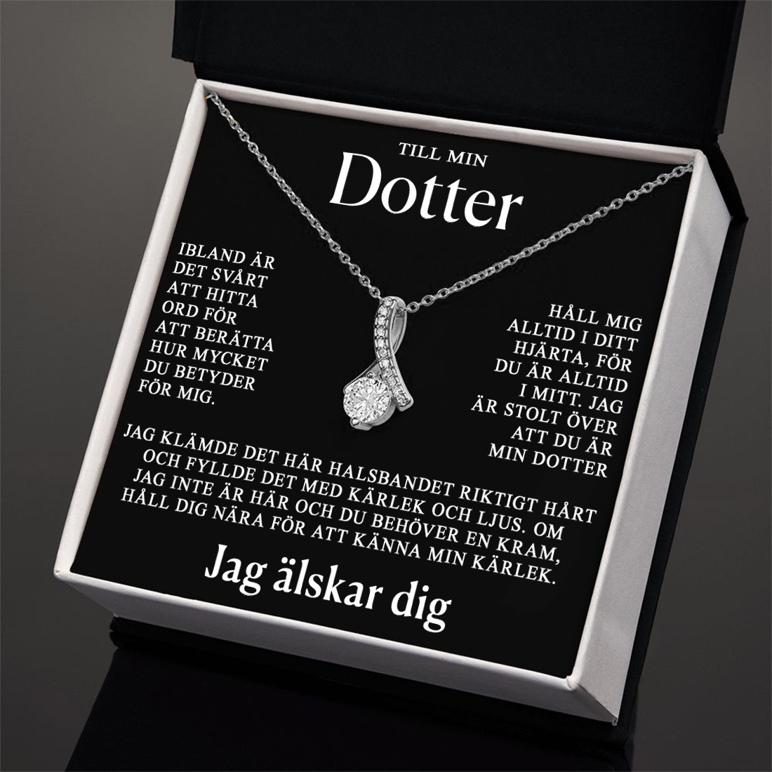 Till min dotter - För alltid i mitt hjärta