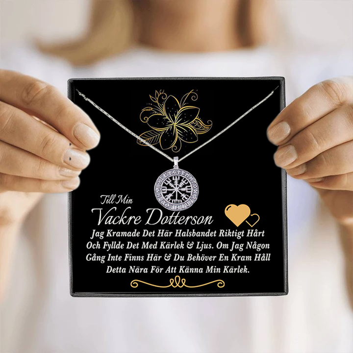 Gåva från mor- och farföräldrarna - fylld med min kärlek och mitt ljus - länkat hjärthals